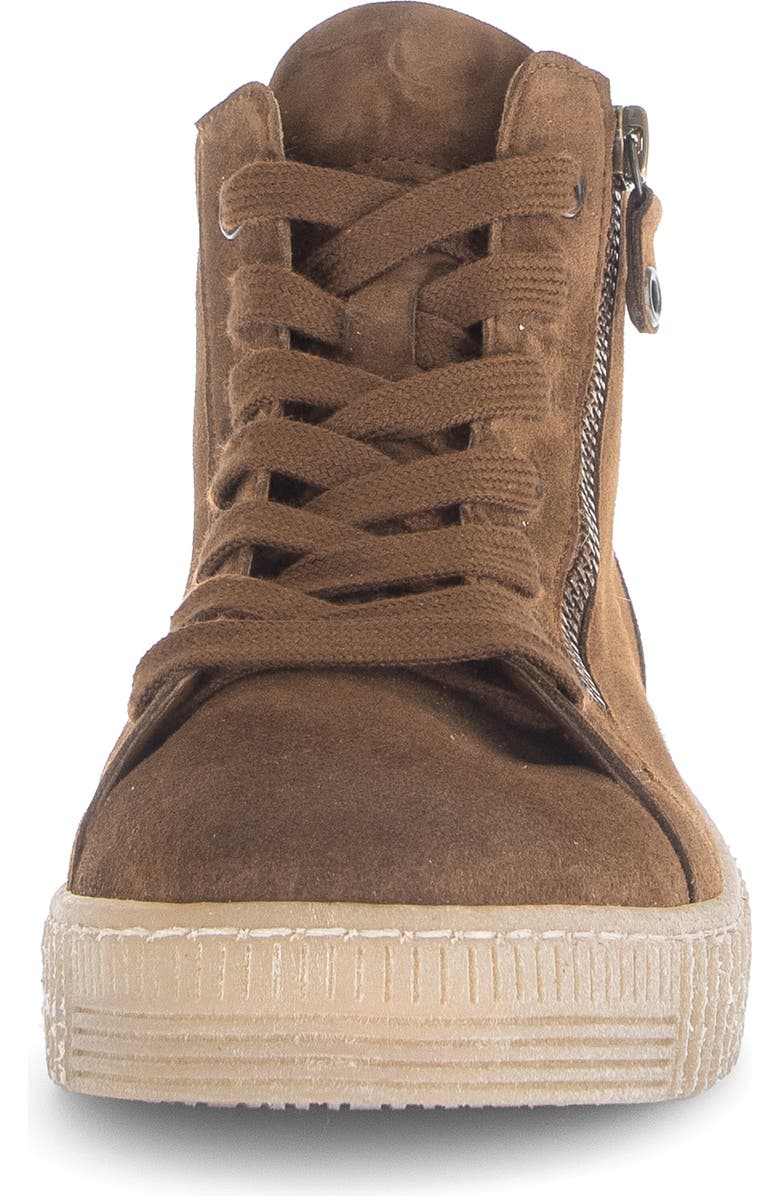 Gabor High Top Sneaker, Alternate, color, Reh