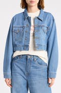 Re/Done Cropped Denim Jacket