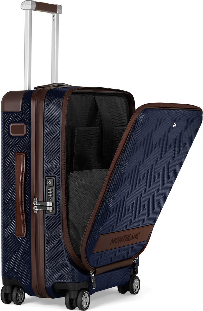 Montblanc MY4810 Extreme 3.0 Cabin Pocket Trolley, Alternate, color, Grey/ Brown
