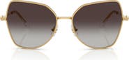 Swarovski 58mm Butterfly Sunglasses