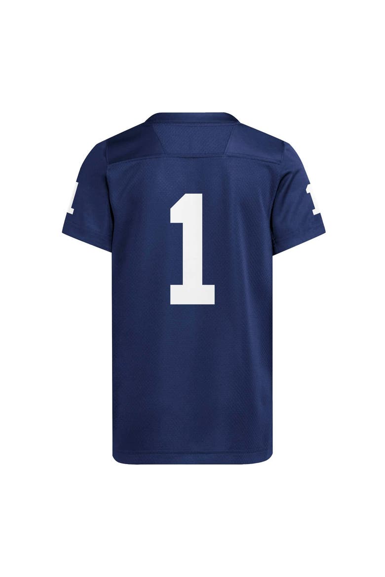 Youth adidas Navy Penn State Nittany Lions Replica Jersey, Alternate, color, Navy