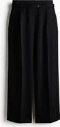 H&M Wide-leg Pants With Belt