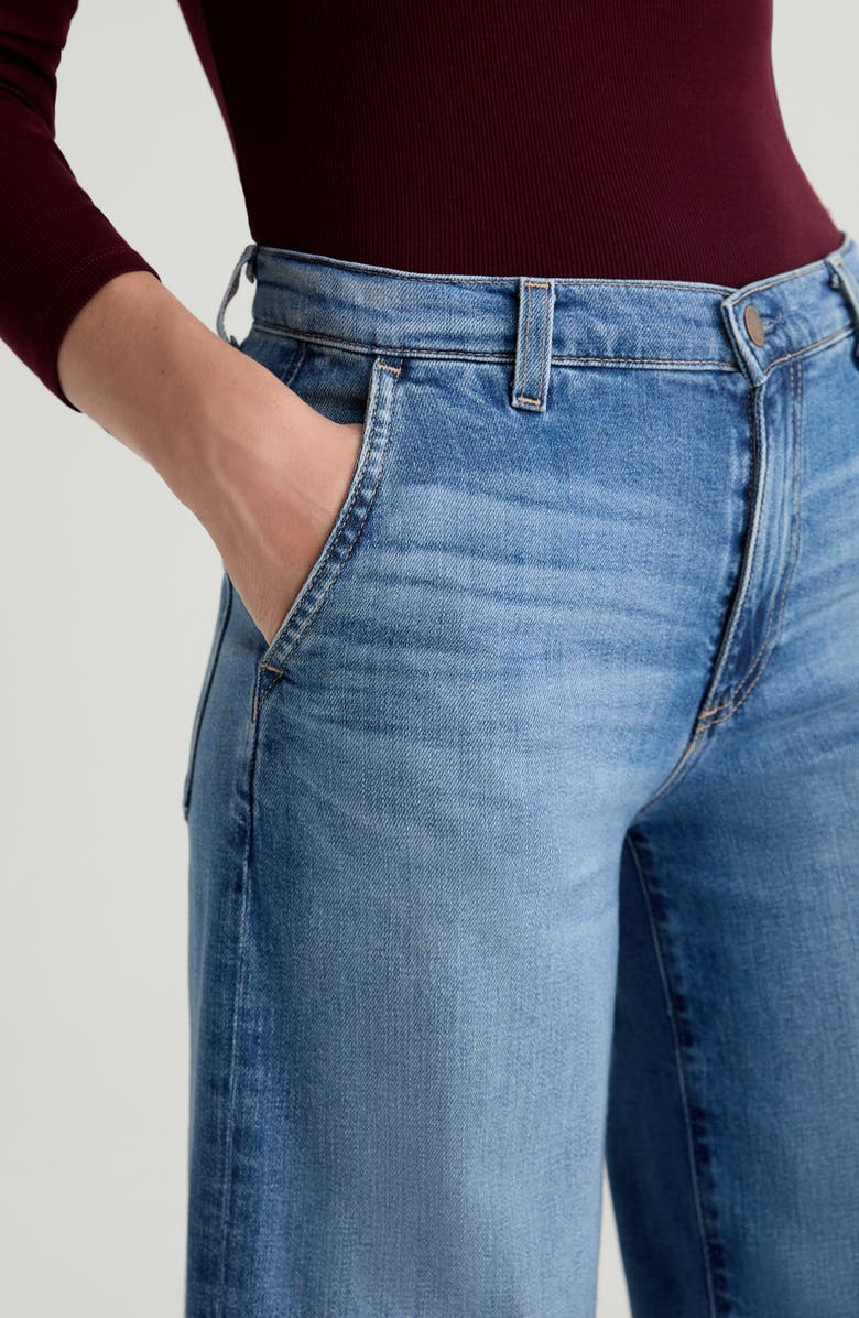 AG Stella Low Slung Palazzo Jeans, Alternate, color, 16 Years Soaring
