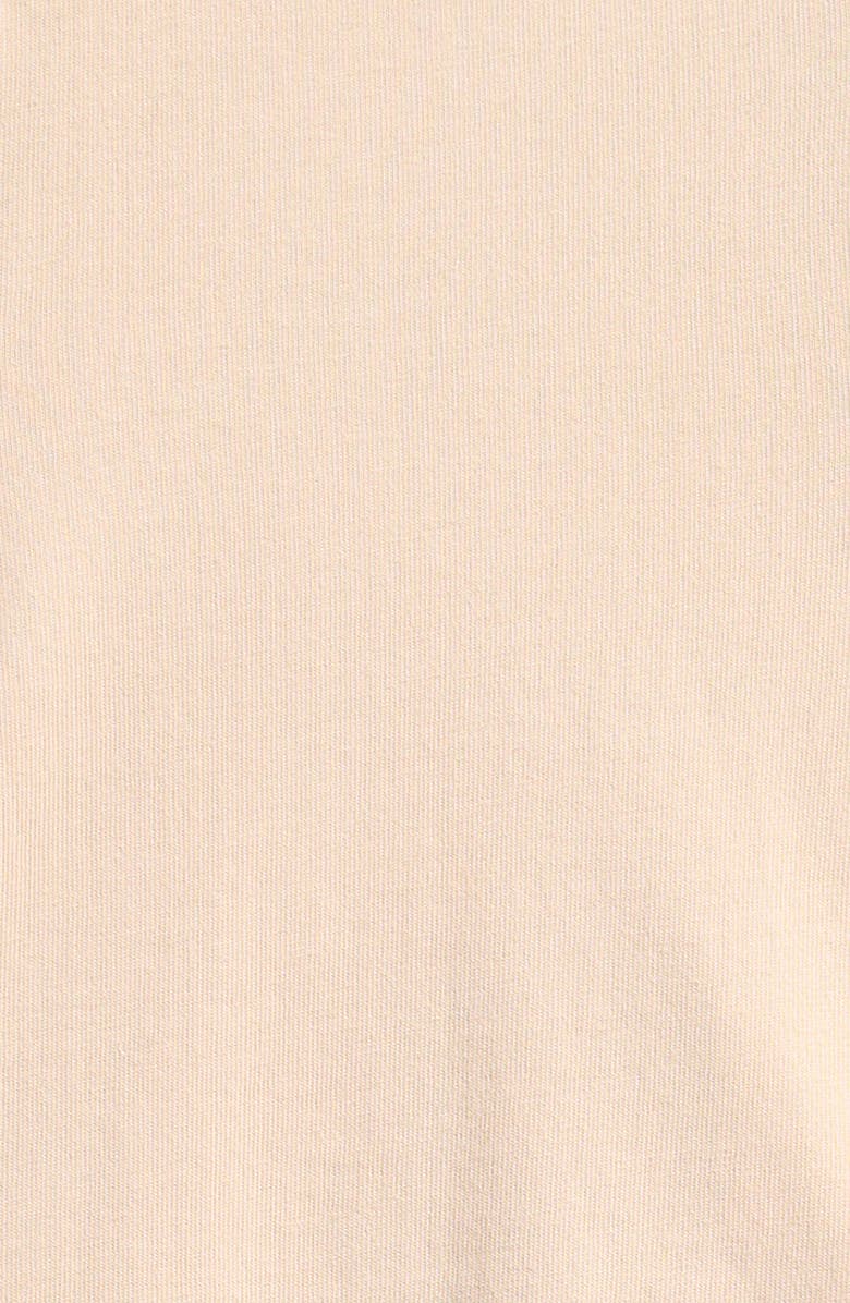 Pehr Garment Dyed Flutter Sleeve Organic Cotton Bodysuit, Alternate, color, Sand