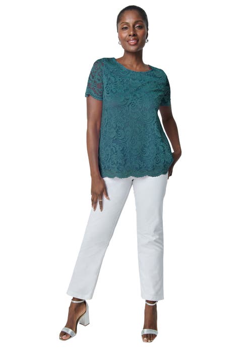 Stretch Lace Tunic (plus)