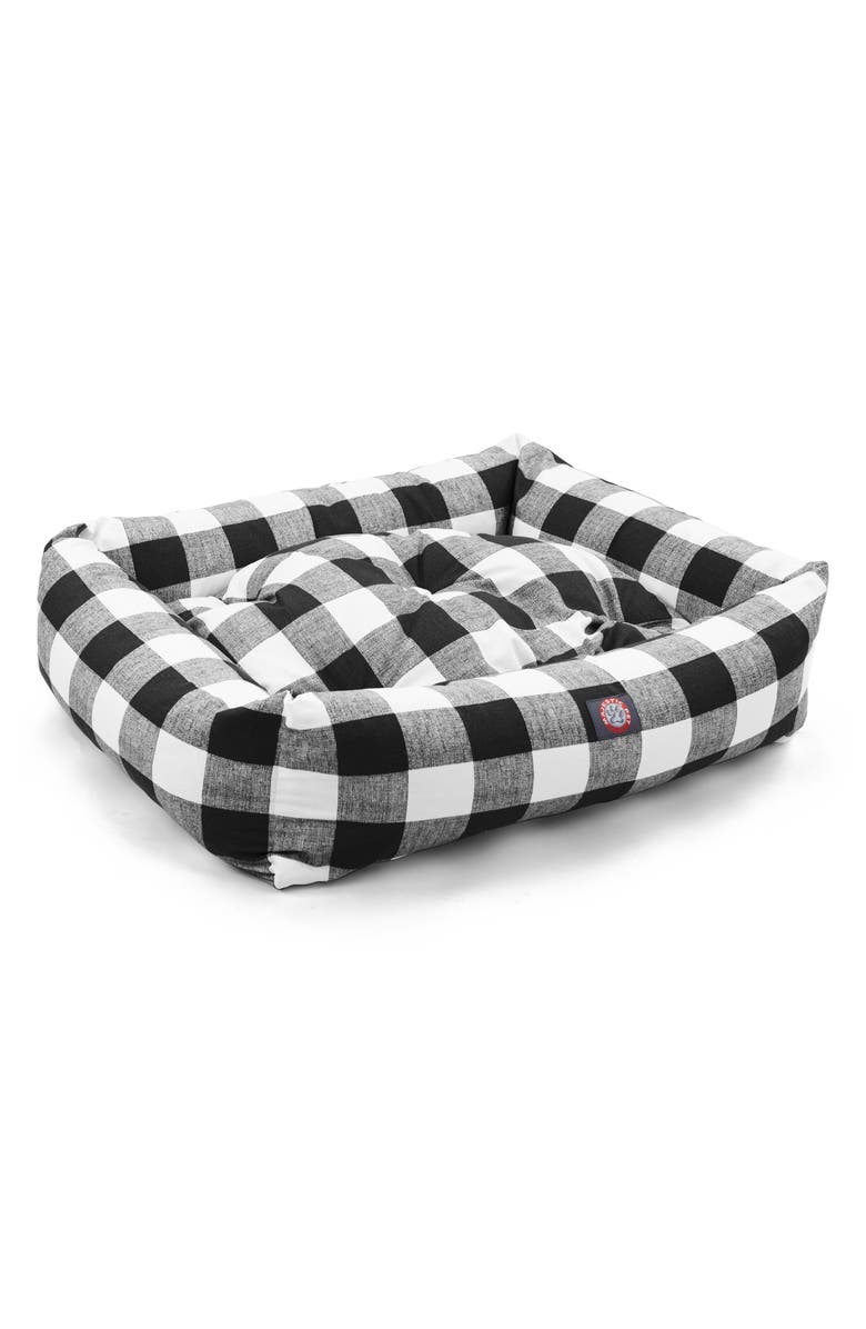 Majestic Pet Luxe Bagel Dog Bed, Alternate, color, Black