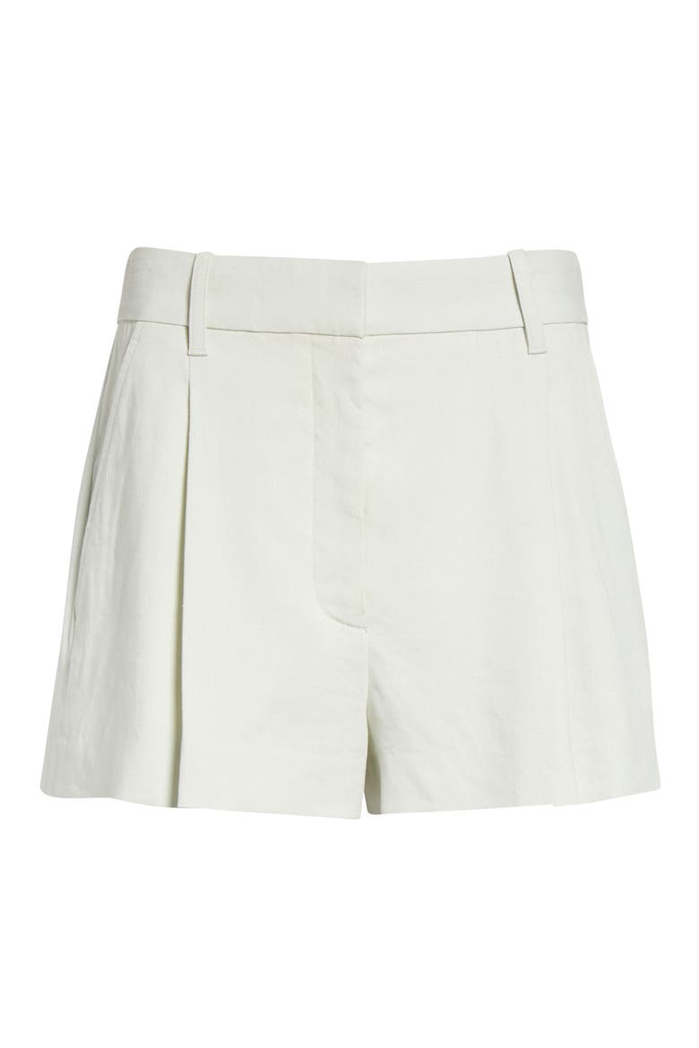 Winston Linen Blend Shorts, Alternate, color, PALE MINT