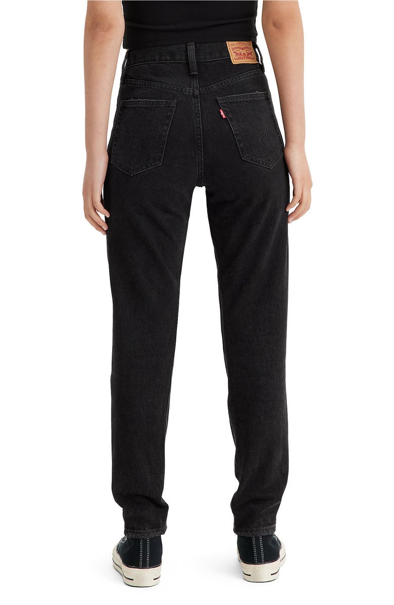 Levi's<sup>®</sup> Sliced High Waist Mom Jeans, Alternate, color,