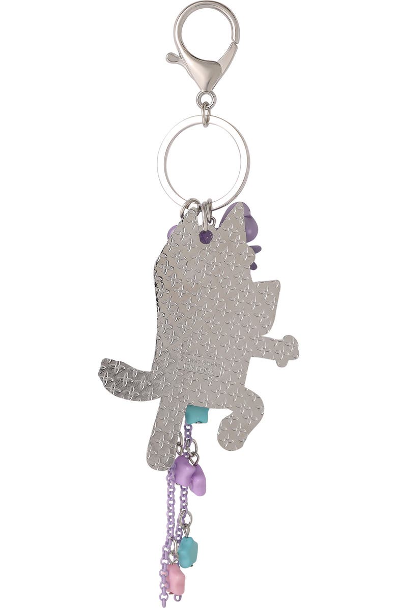 BLUEY Bag Charms with Lobster Clip, Liquid and Pave Crystals Charm Keychains, Alternate, color, Blue