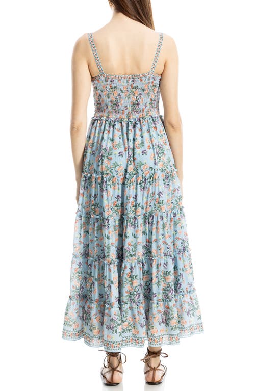 Max Studio Floral Print Maxi Dress
