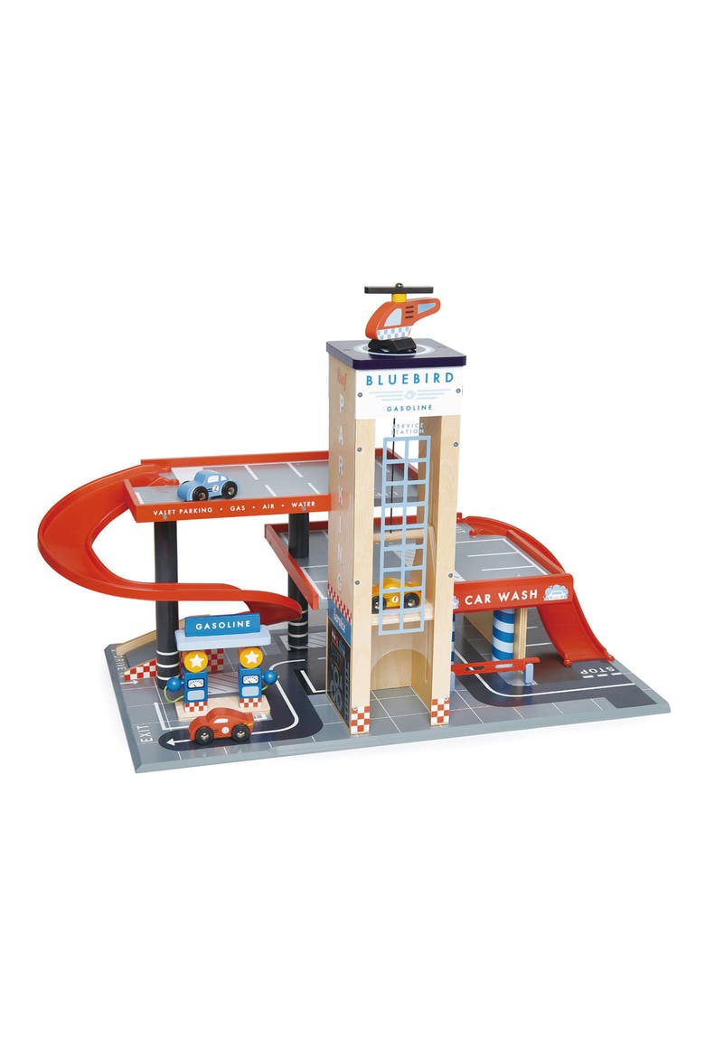 Bluebird Service Station Playset, Main, color, MULTI