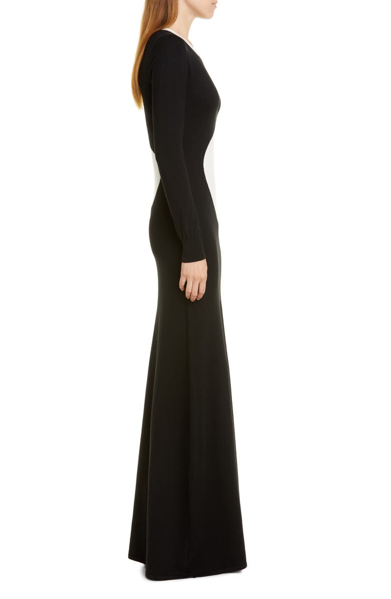 Victor Glemaud Merino Wool Long Sleeve Maxi Sweater Dress, Alternate, color, 