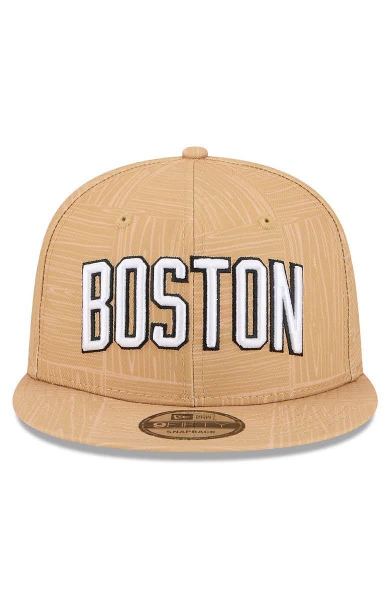 New Era Men's New Era Gold Boston Celtics 2025/26 City Edition Alternate 9FIFTY Snapback Hat, Alternate, color, Gold