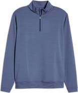 Peter Millar Men's Perth Stretch Quarter Zip Pullover