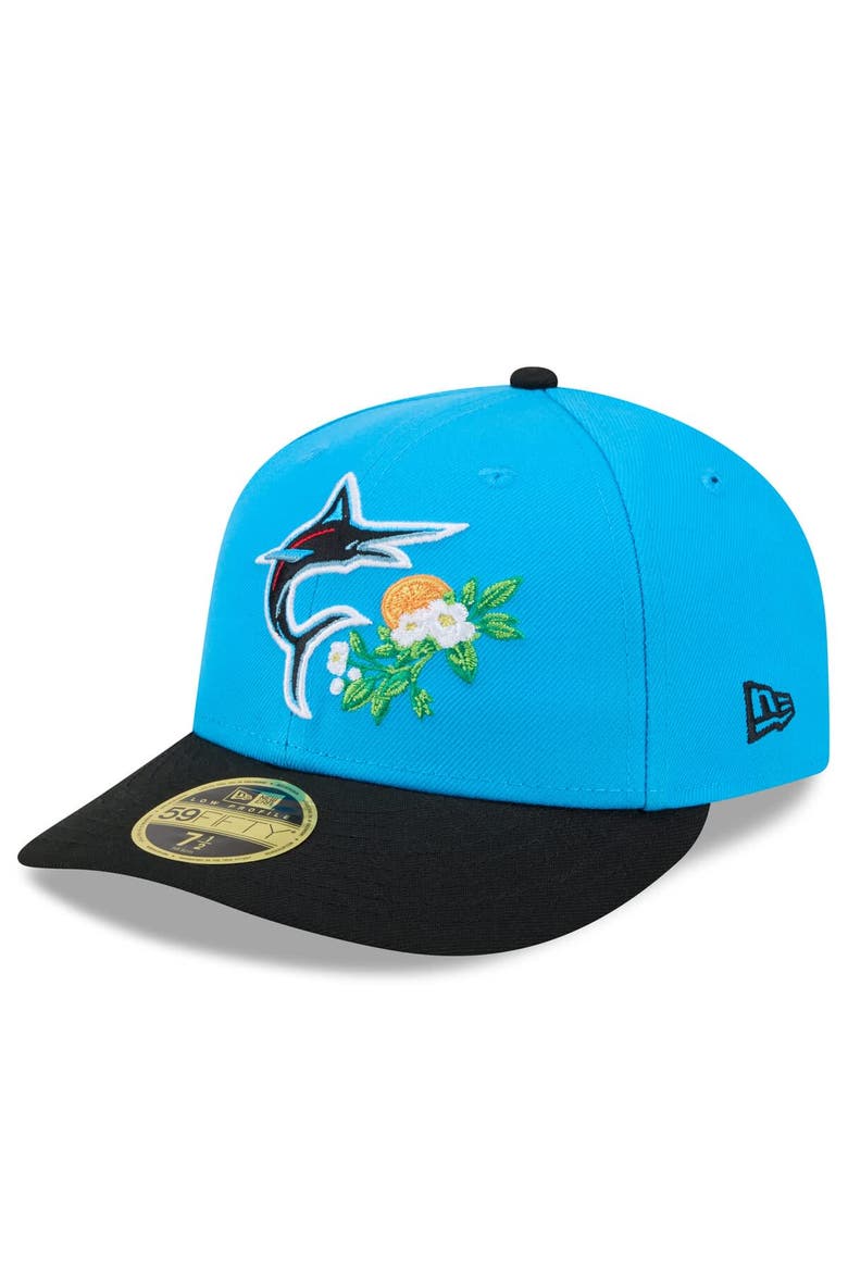Men's New Era  Blue/Black Miami Marlins 2026 Spring Training Low Profile 59FIFTY Fitted Hat, Alternate, color, Blue