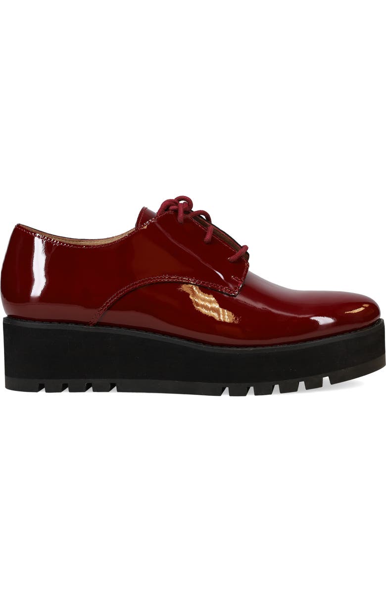 Eileen Fisher Eddy Derby, Alternate, color, Bordeux Patent