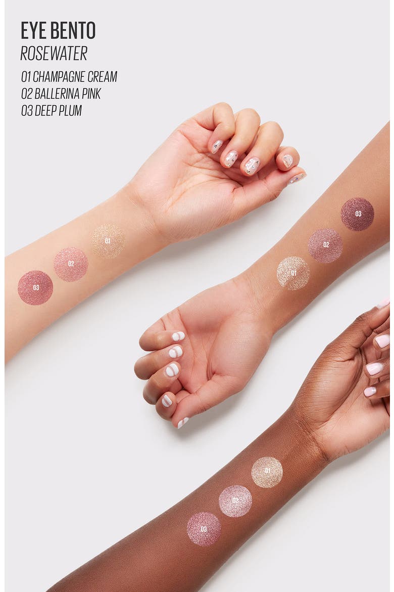 Eye Bento Eyeshadow Trio, Alternate, color, ROSEWATER