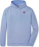Peter Millar Men's Peter Millar Royal Chicago Cubs Pine Sugar Stripe Performance Hoodie