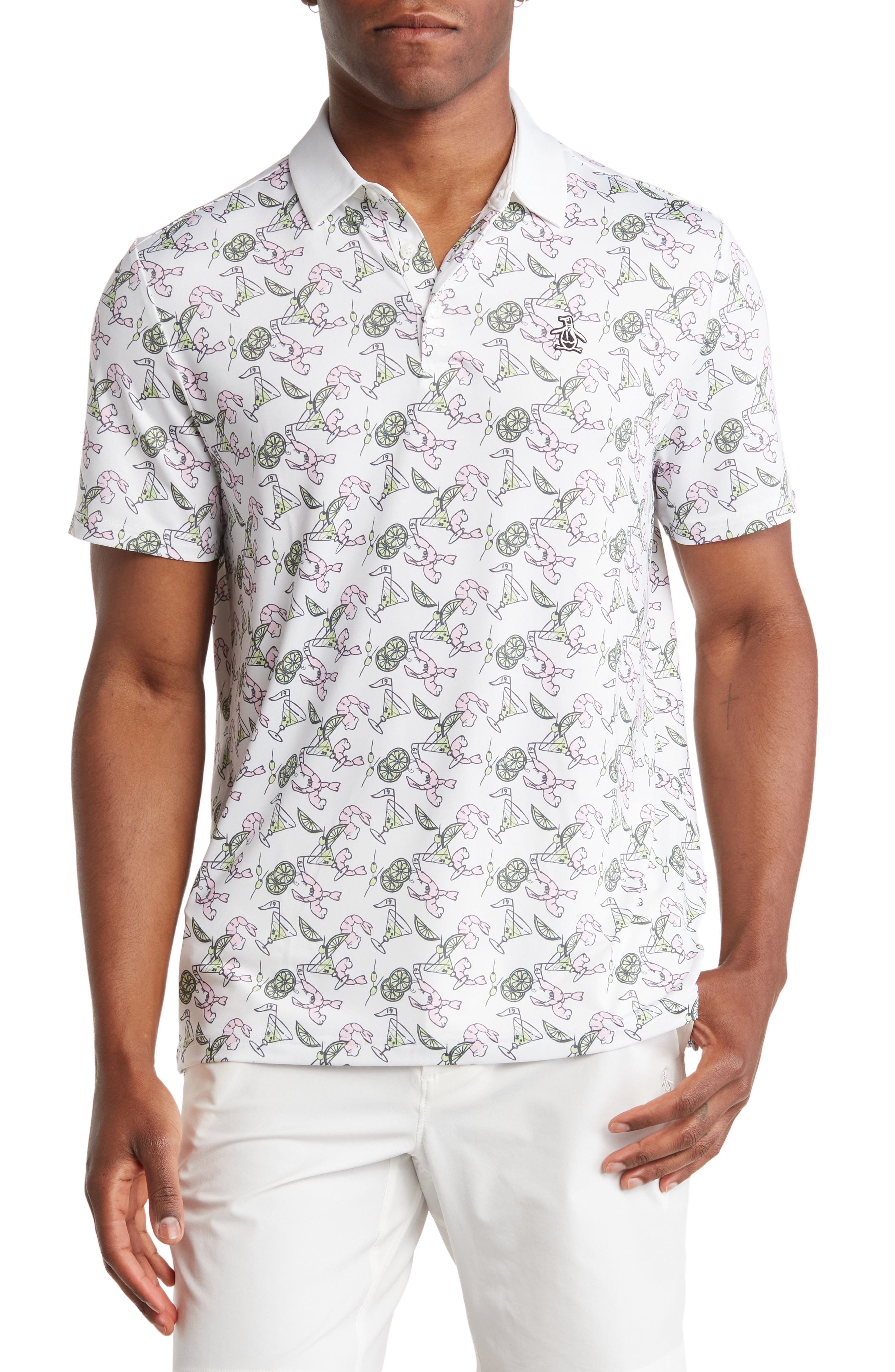 Original Penguin Shrimp Cocktail Polo