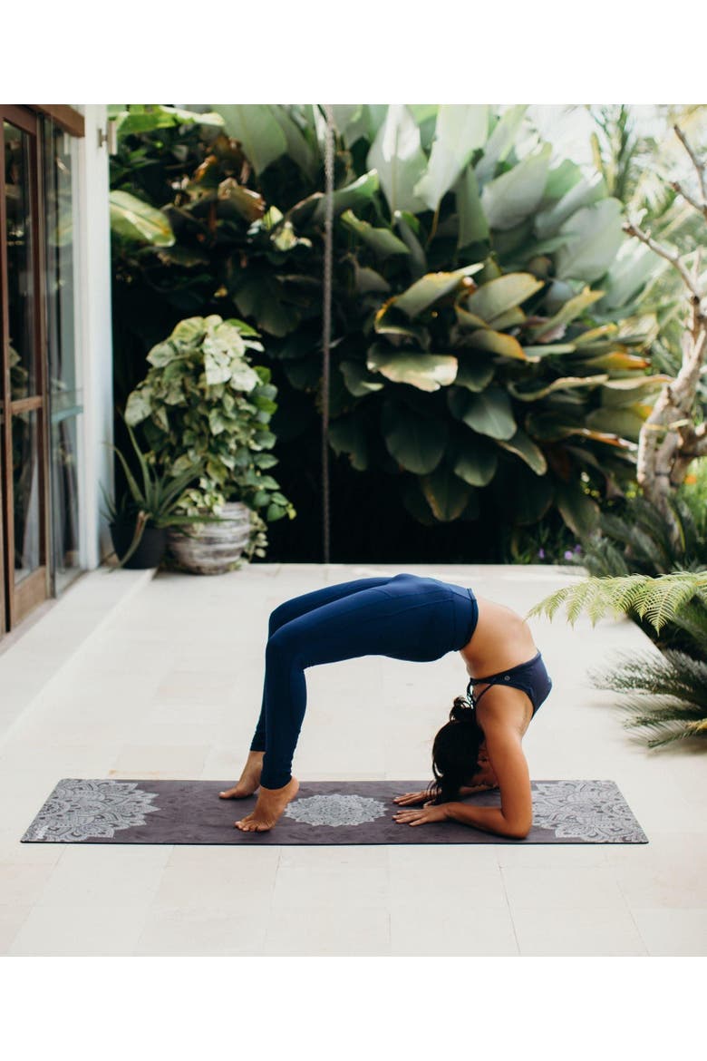 Combo Yoga Mat 3.5mm- 2-in-1, Alternate, color, MANDALA BLACK