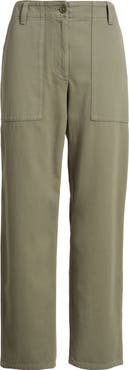 Eileen Fisher Easy Tapered Organic Cotton Pants