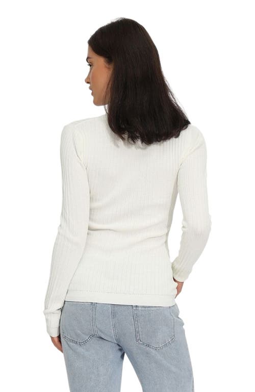 Belle & Bloom Brooklyn Knitted Turtleneck In White