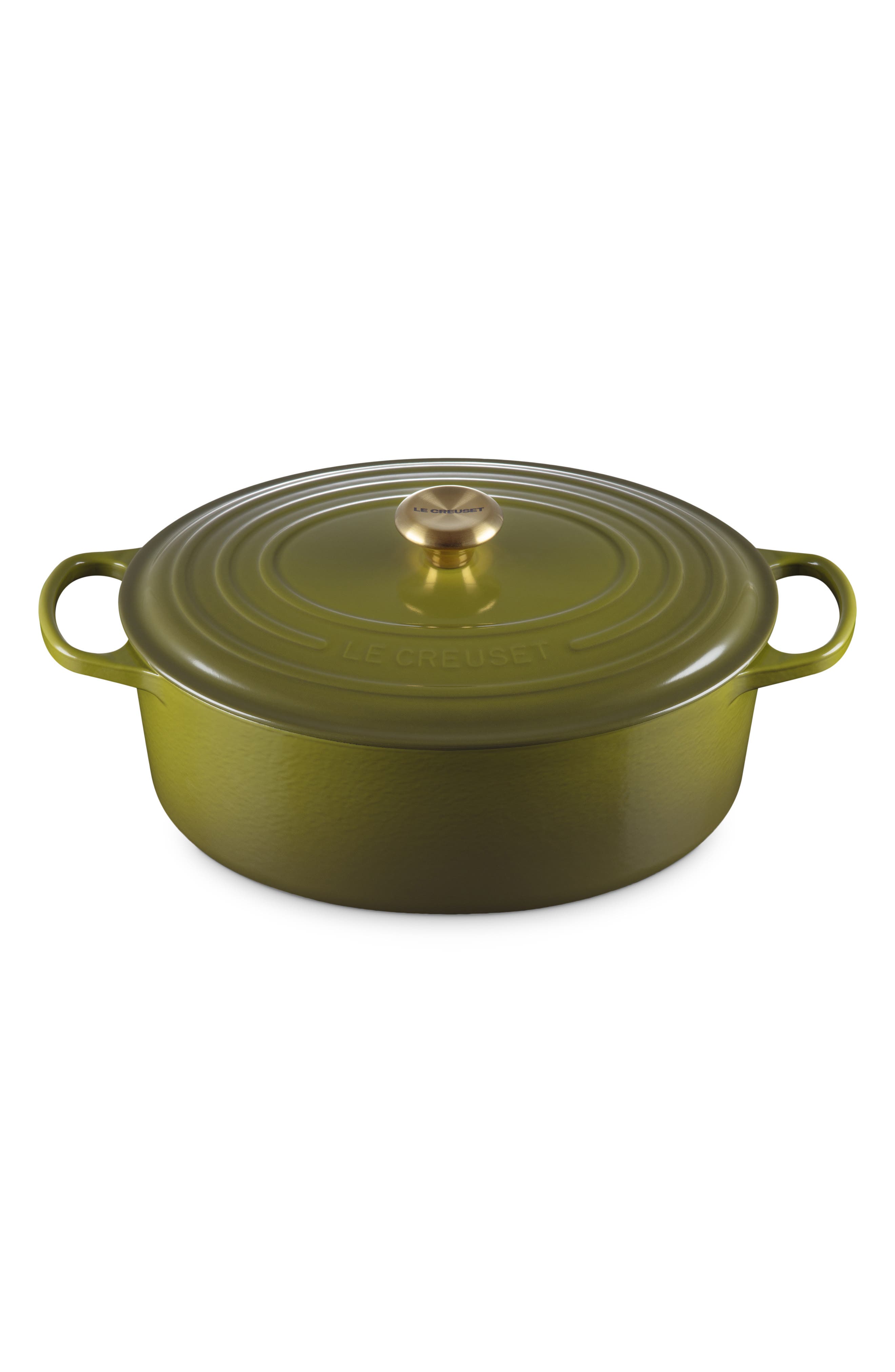 Product image for Le Creuset Signature 8-Quart Oval Enamel Cast Iron French/Dutch Oven