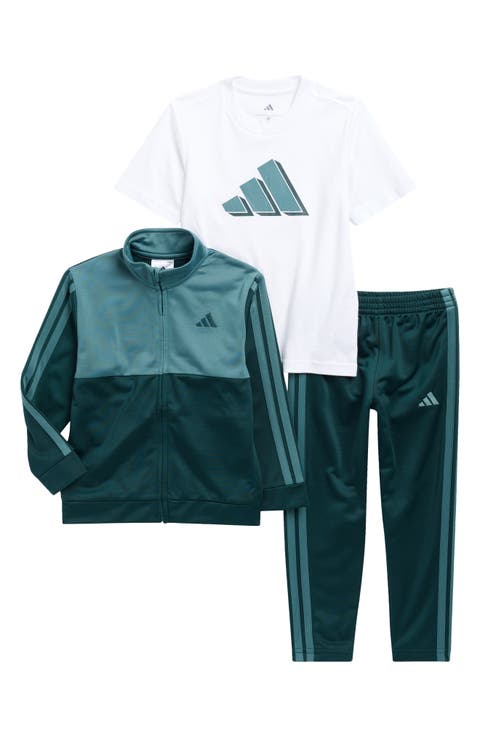 Kids' Tricot Track Jacket, Graphic T-Shirt & Pants Set (Toddler & Little Kid)