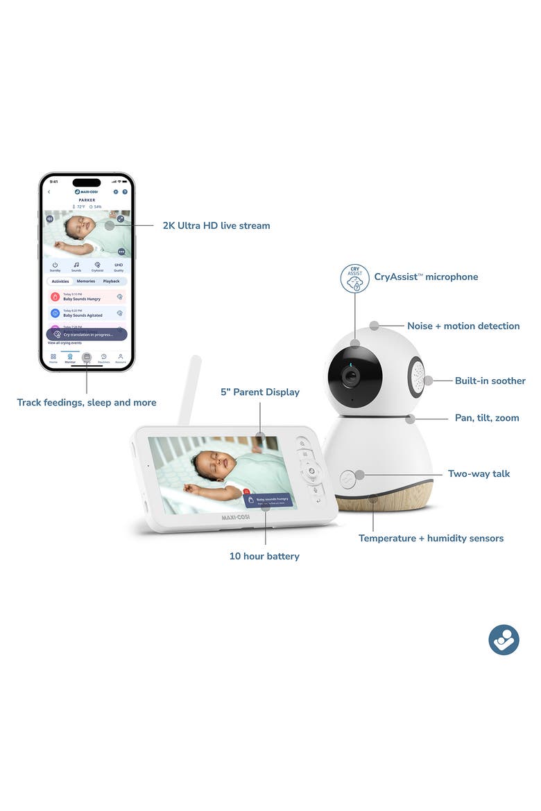 See Pro 360° Baby Monitor, Alternate, color, WHITE