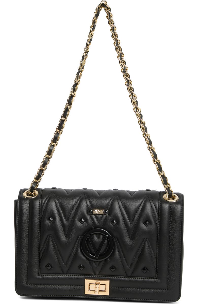 VALENTINO BY MARIO VALENTINO Alice Diamond Leather Shoulder Bag, Main, color,