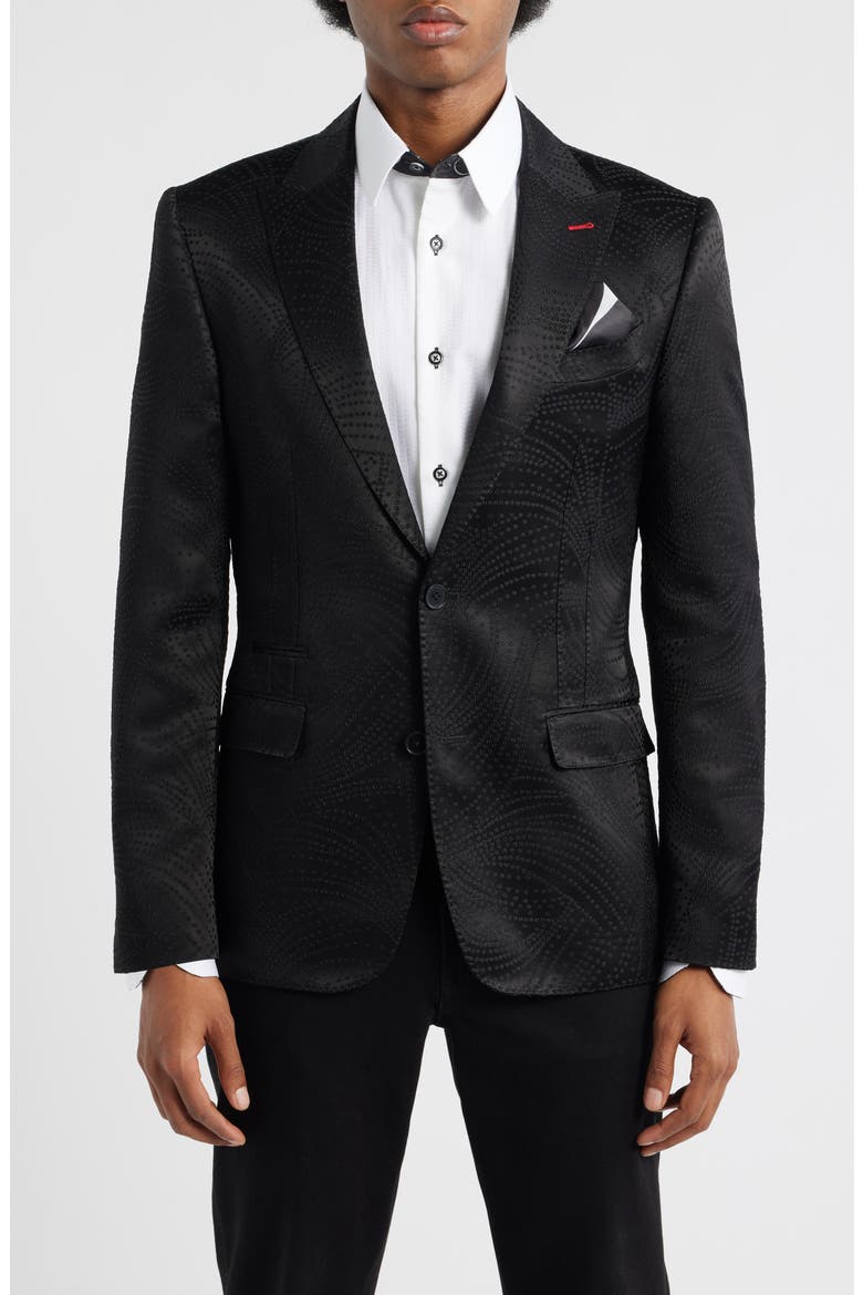 Sinai Collection Sport Coat, Main, color, BLACK