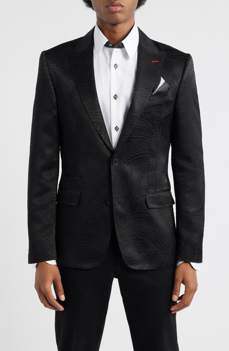 Siragusa Sinai Collection Sport Jacket, Main, color, Black