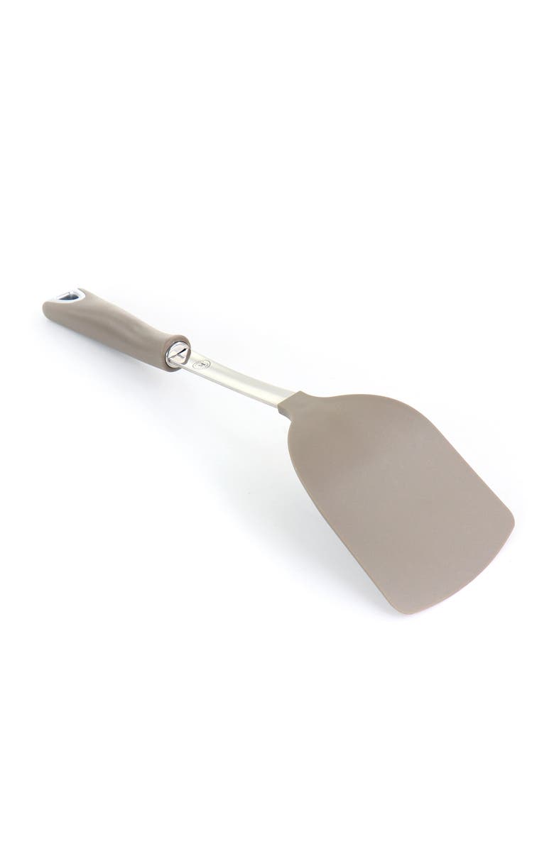 MARTHA STEWART Nylon Turner Utensil, Alternate, color, Warm Grey