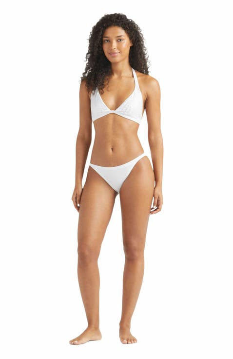 Women's Strass Mini Brief Bikini Bottom