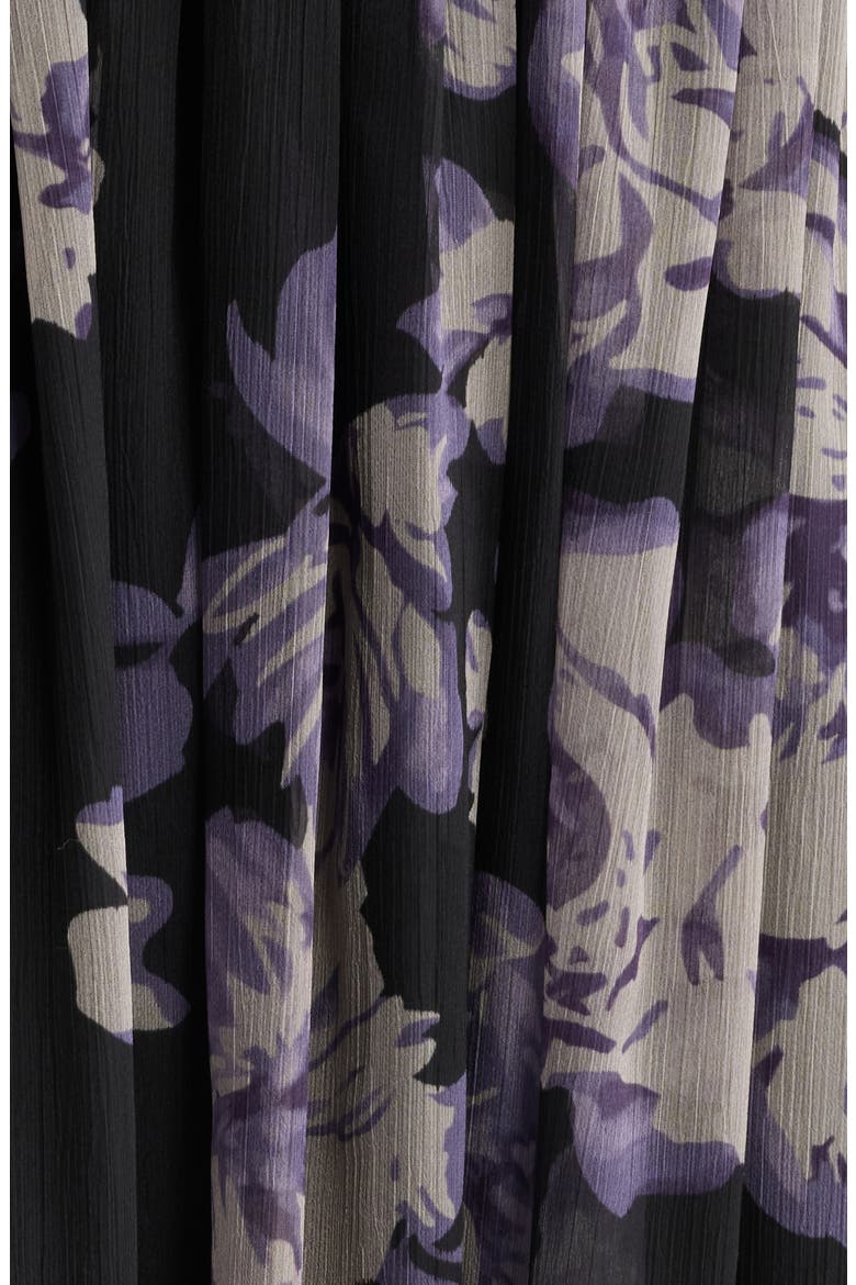 Inka Floral Maxi Dress, Alternate, color, BLACK FLORAL