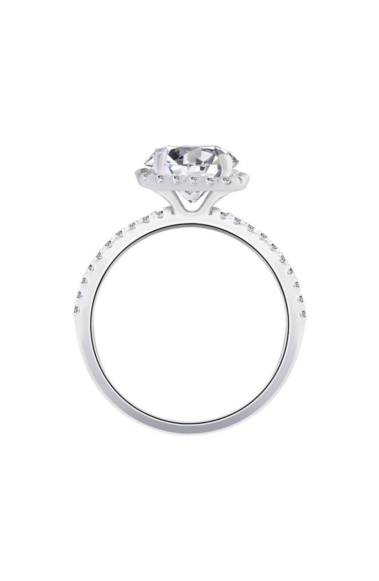 Bliss Diamond 2CT Round Cushion Halo Diamond Solitaire Engagement Ring Gold Lab Grown, Alternate, color, 