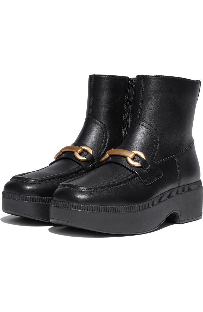 FitFlop F-Luma Chunky Snaffle Bit Platform Boot, Alternate, color,