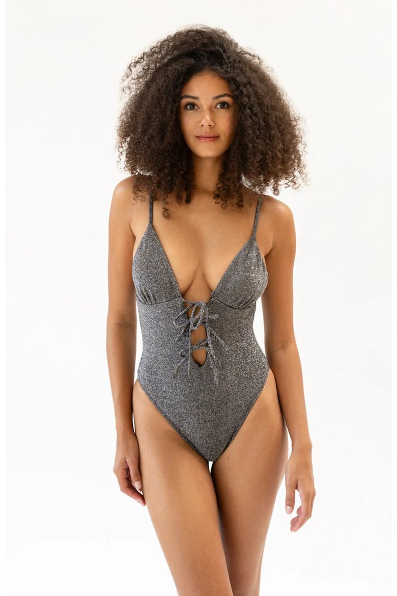 Mercury One Piece, Main, color, Sparkle Black