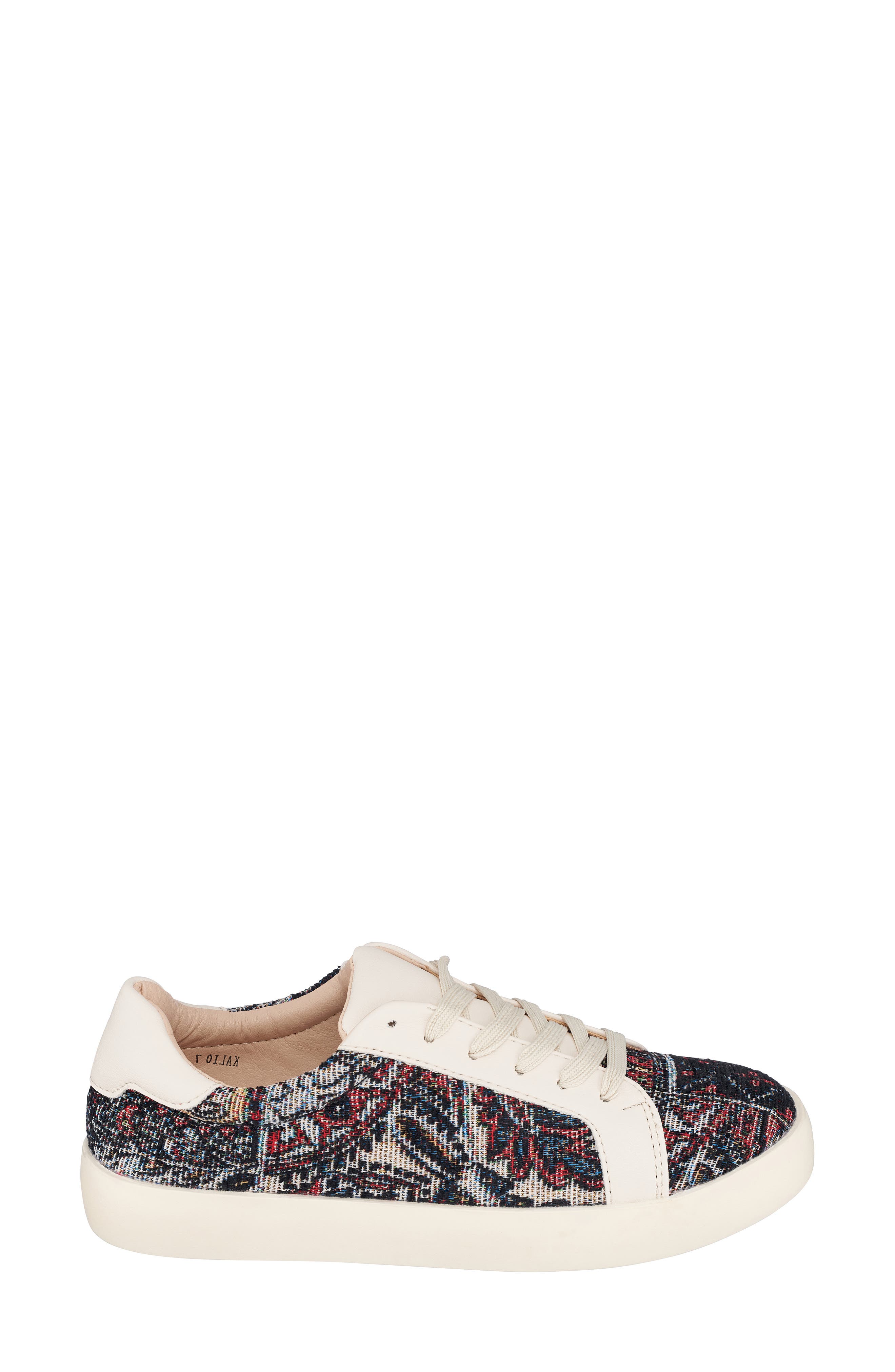 GOOD CHOICE NEW YORK Kalio Printed Low Top Sneaker, Alternate, color, Beige