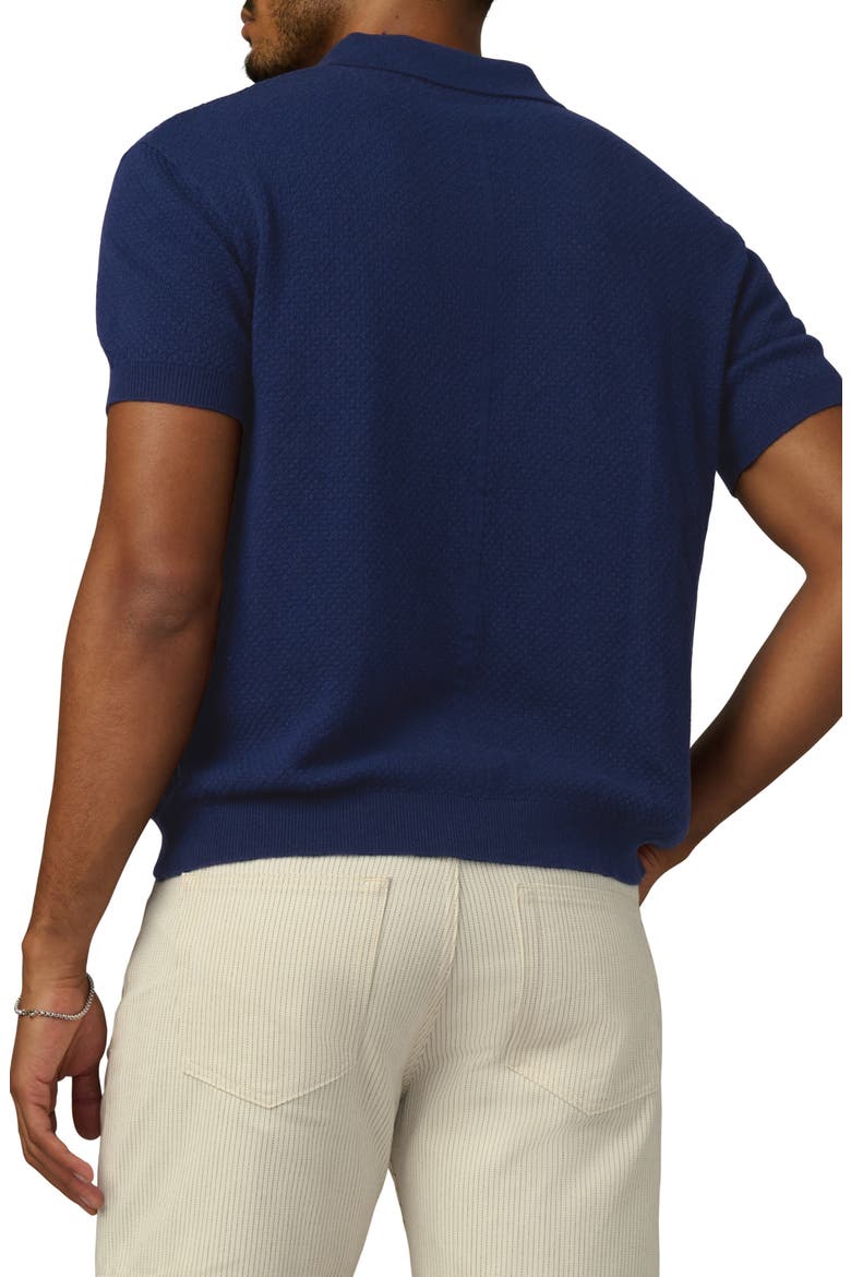 Johnny Collar Polo, Alternate, color, FRENCH NAVY