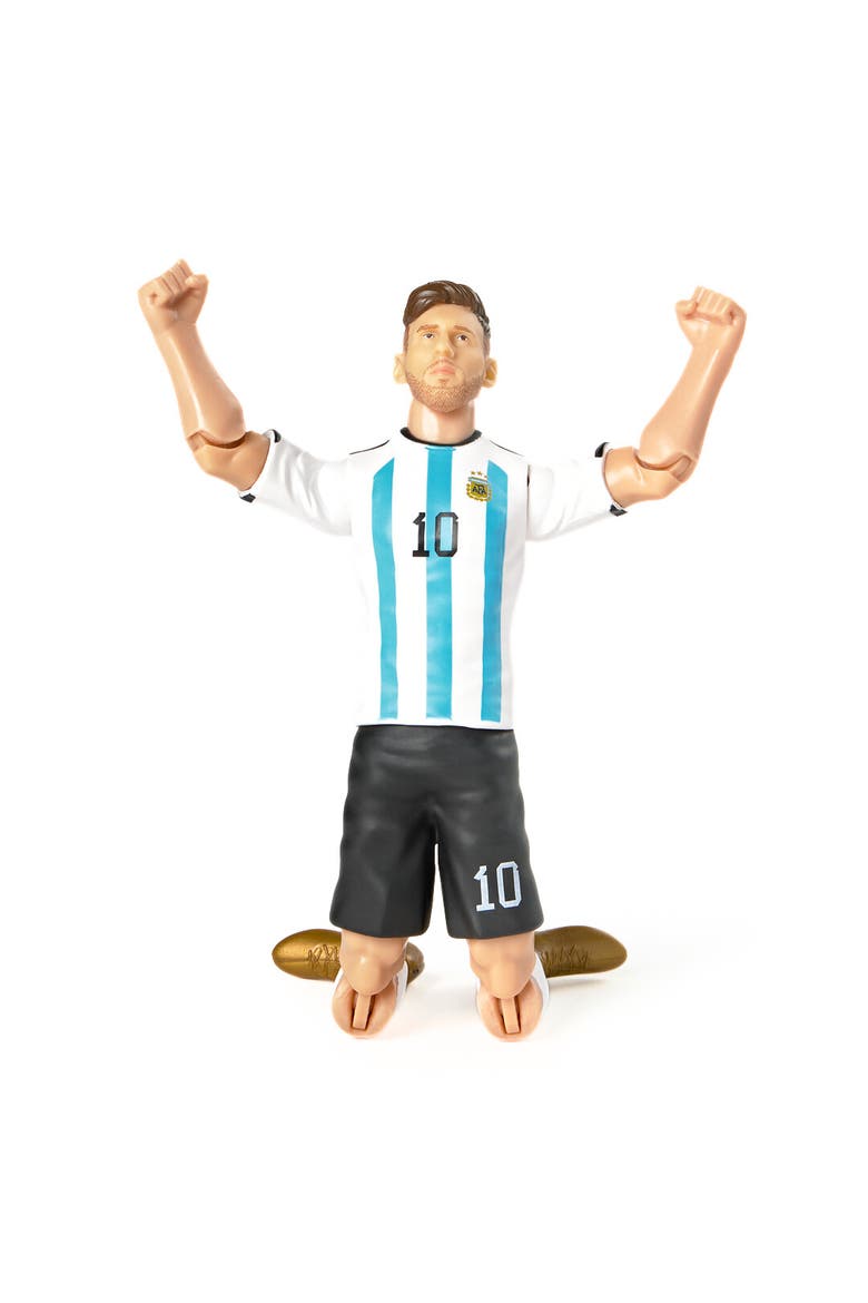 SOCKERS Argentina AFA Lionel Messi 8" Collectible Soccer Action Figure, Alternate, color, Blue