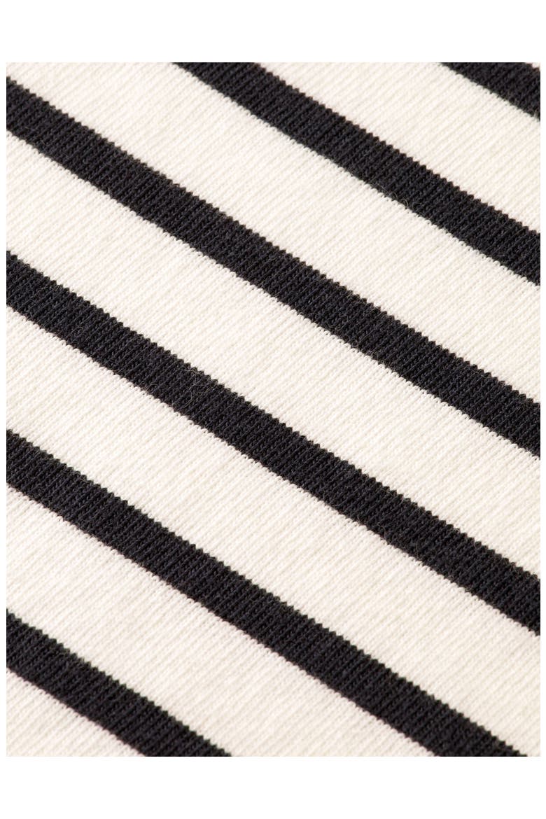 Kids' Stripe Cotton Tie Back Top, Alternate, color, BLUE WHITE STRIPE