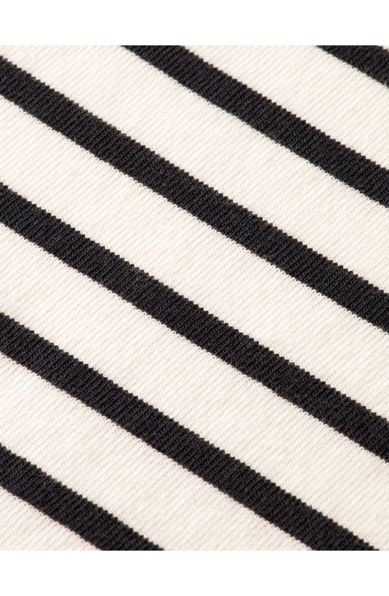 Scotch & Soda Kids' Stripe Cotton Tie Back Top, Alternate, color, Blue White Stripe