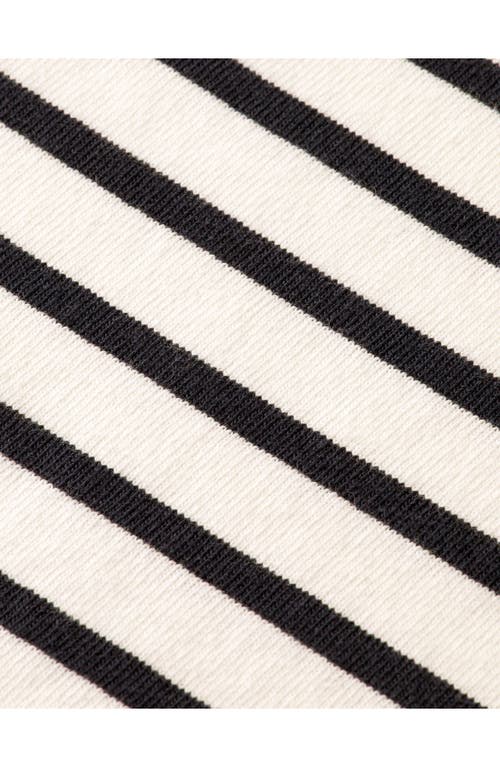 Scotch & Soda Kids' Stripe Cotton Tie Back Top In Multi