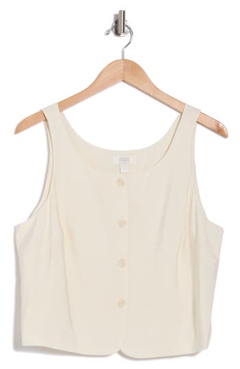 Nordstrom Rack Vest Top In White