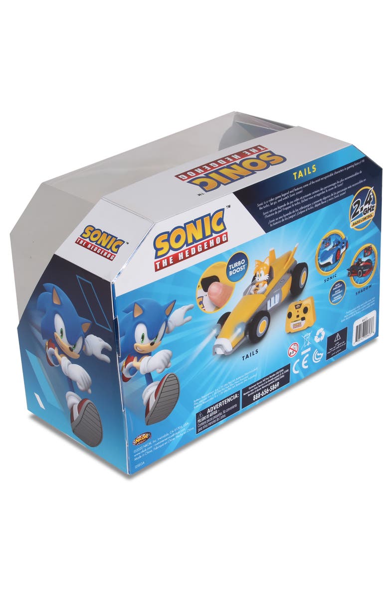 Sonic Tails The Fox Remote Controlled Car, Alternate, color, Multicolored