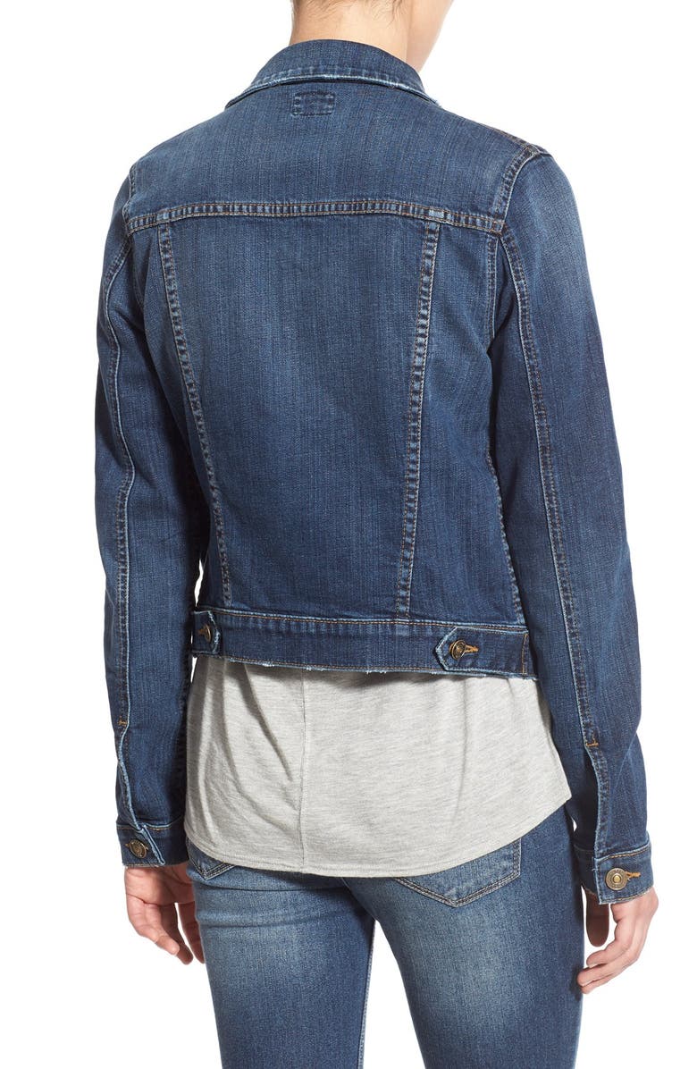 Hudson Jeans 'The Signature' Denim Jacket, Alternate, color,