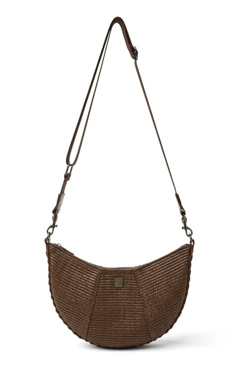 Flirt Raffia Shoulder Bag