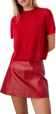 CAMI NYC Eugeny Short Sleeve Cashmere Sweater