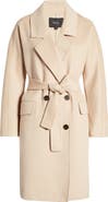 Rails Sloan Belted Wool Blend Overcoat